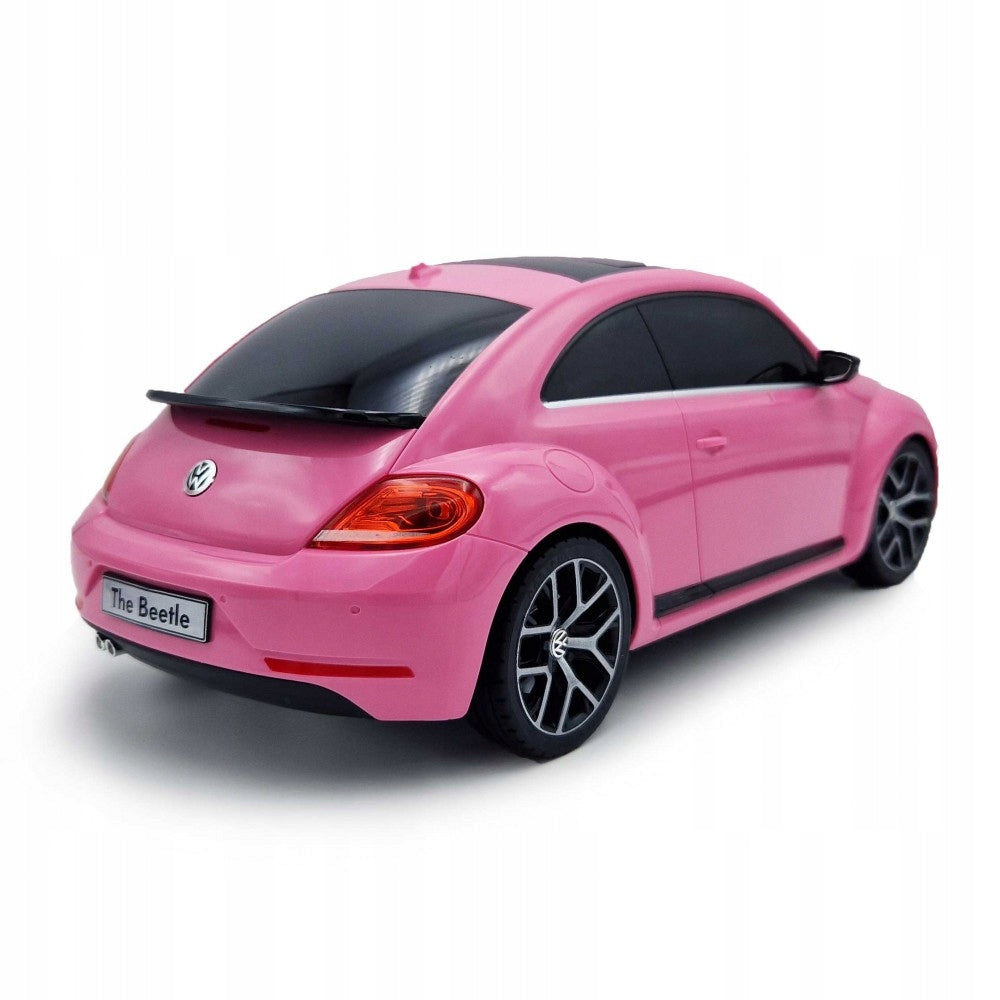CAR REMOTE CONTROLLED RC AUTO FOR REMOTE CONTROL VW BEETLE HUNCHBACK PINK LEDY Manufacturer code ZDALNIE STEROWANY MODEL VW BEETLE