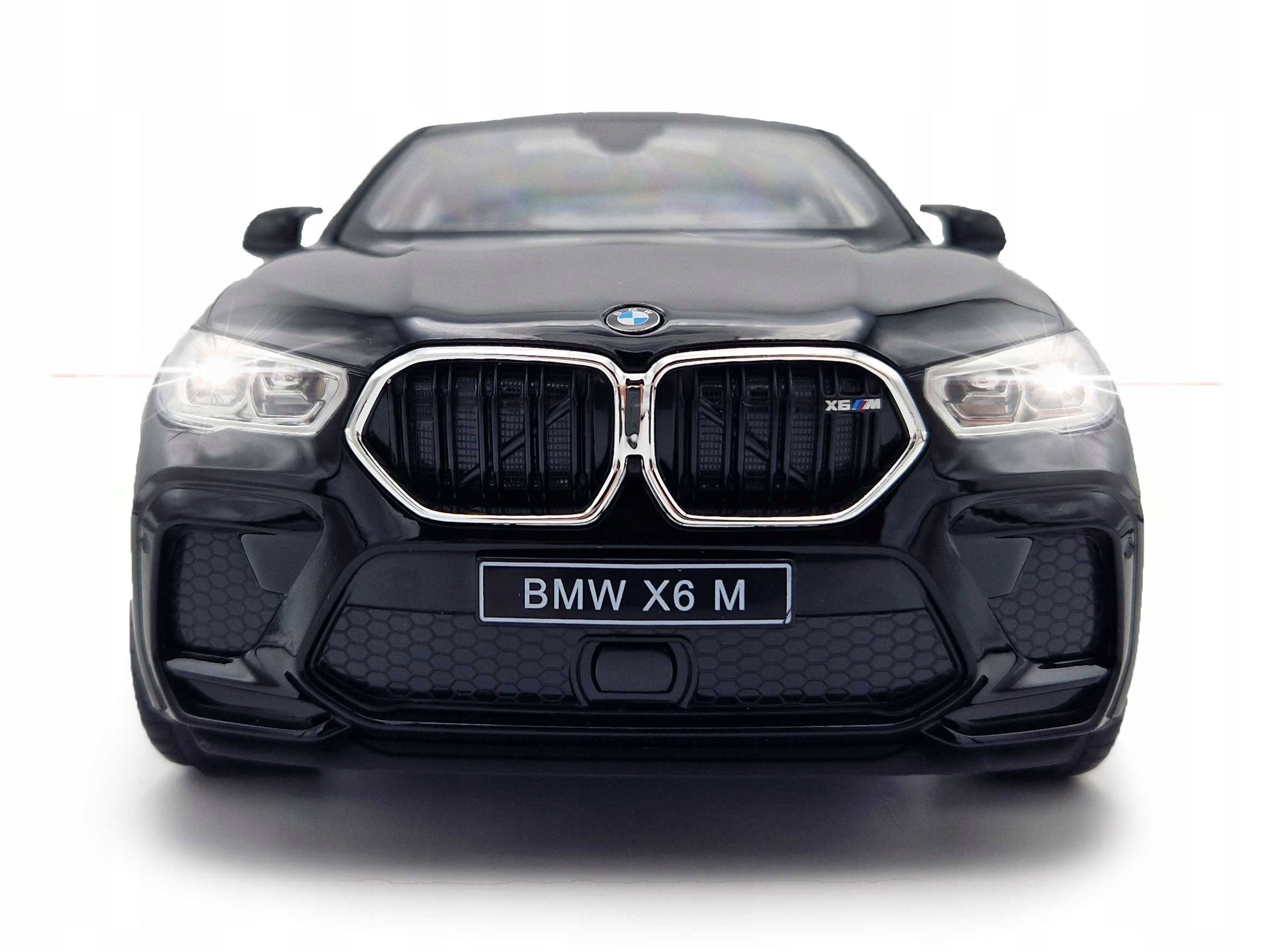 CAR REMOTE CONTROLLED RC LARGE CAR FOR REMOTE CONTROL BMW X6 M LEDY RASTAR BK Packaging status original