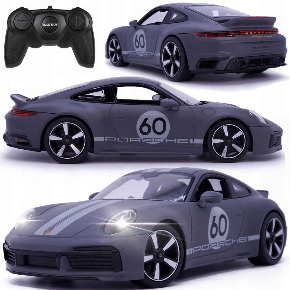CAR REMOTE CONTROLLED RC PORSCHE 911 SPORT CLASSIC FOR REMOTE CONTROL LEDS 1:16
