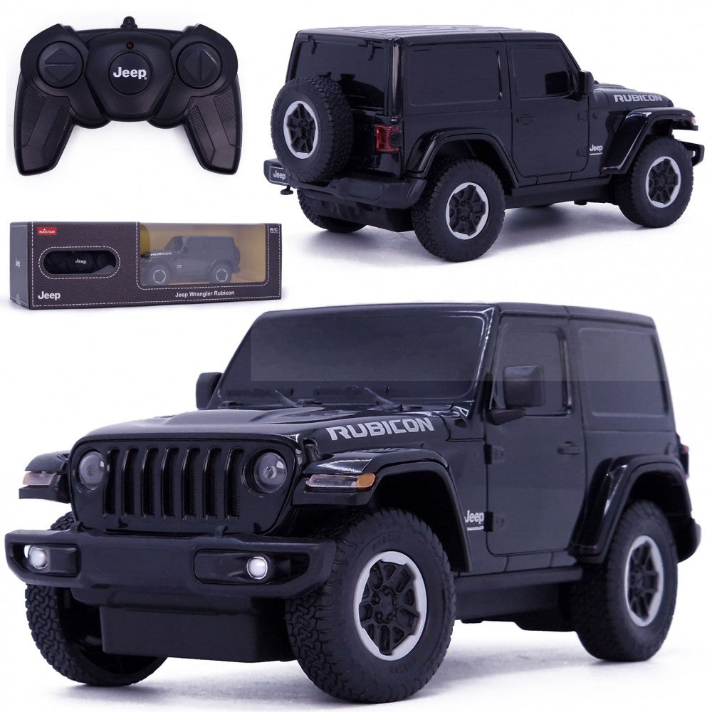 CAR REMOTE CONTROLLED RC TOY CAR FOR REMOTE CONTROL JEEP WRANGLER RUBBER WHEELS