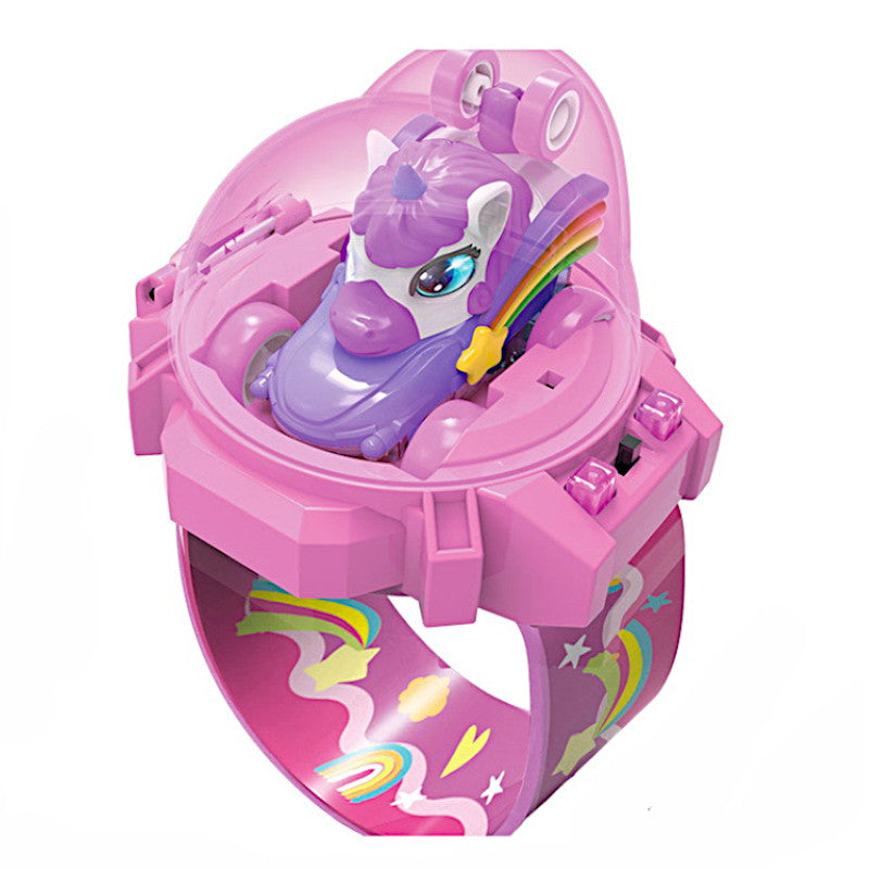 CAR REMOTE CONTROLLED RC WATCH UNICORN CAR LED Kind driving