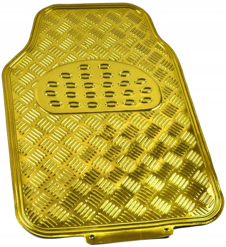 CAR RUGS ALU ALUMINUM GOLD YELLOW Packaging status original