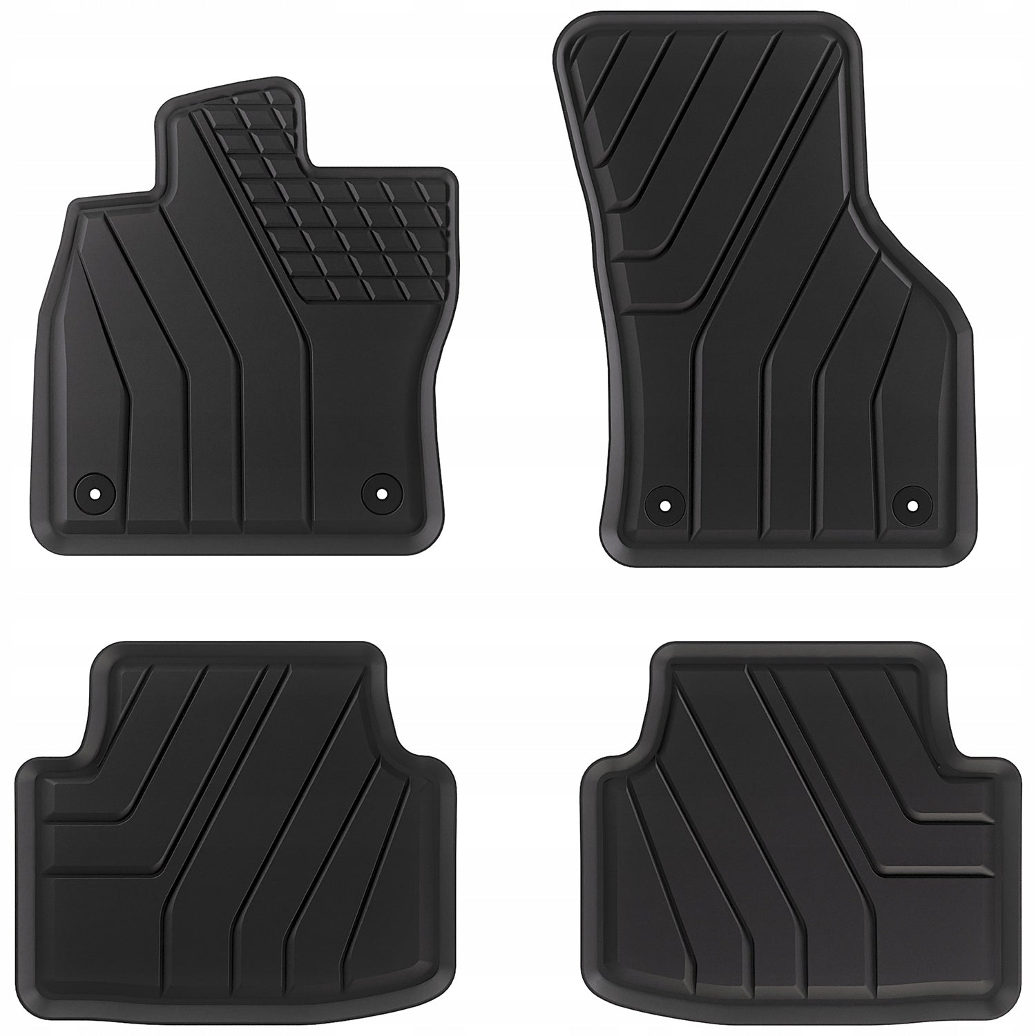 CAR RUGS RUBBER CUSTOMIZED TRAY HIGH RIM UNSCENTED