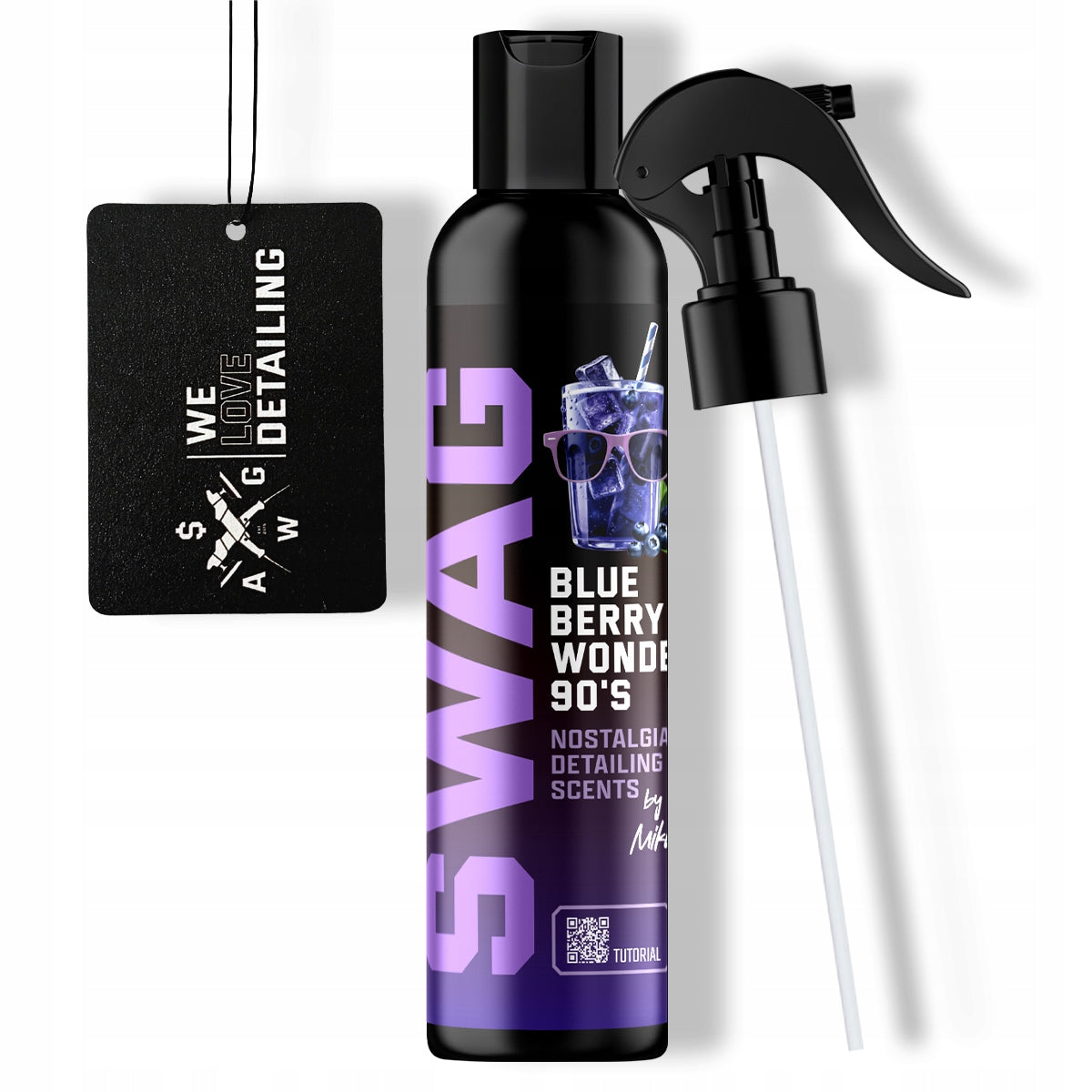 CAR SCENT SWAG BLUEBERRY WONDER 90's 150ML LONG LASTING
