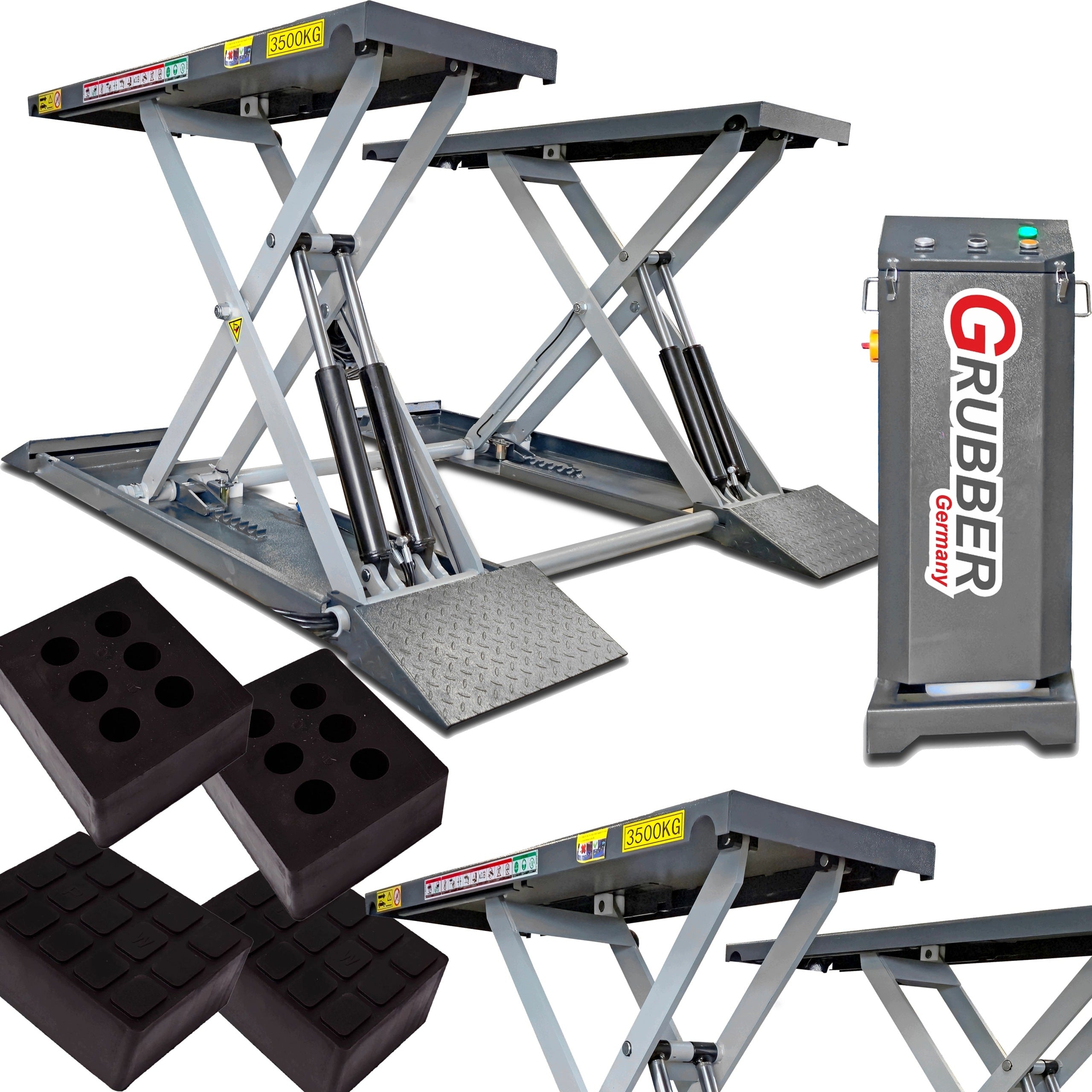 CAR SCISSOR LIFT 3.5 t HIGH 1.4 m MOBILE