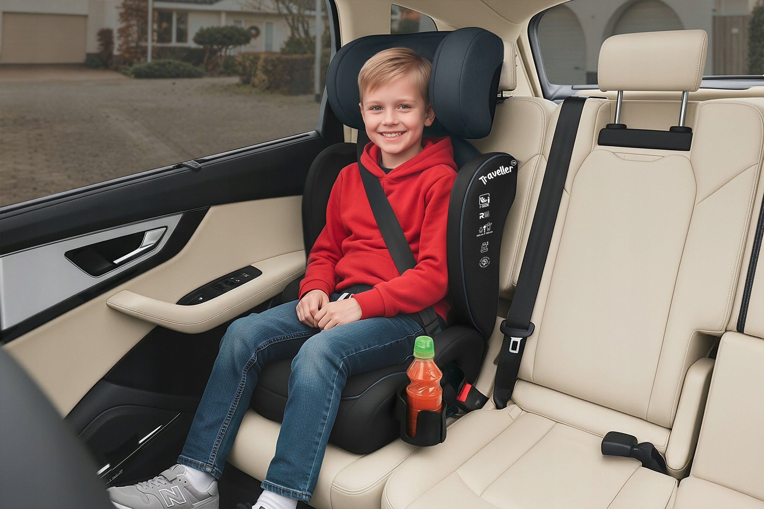 CAR SEAT 15-36kg STAND 2in1LARGE 100-150cm i-Size +ORGANIZER Manufacturer code 5905226124187