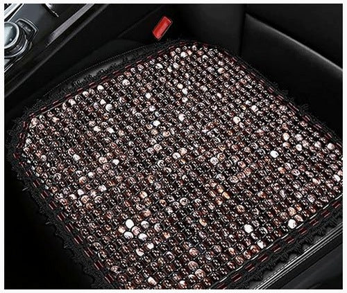 CAR SEAT CUSHION WOODEN SQUARE NON-SLIP FOR KIDS