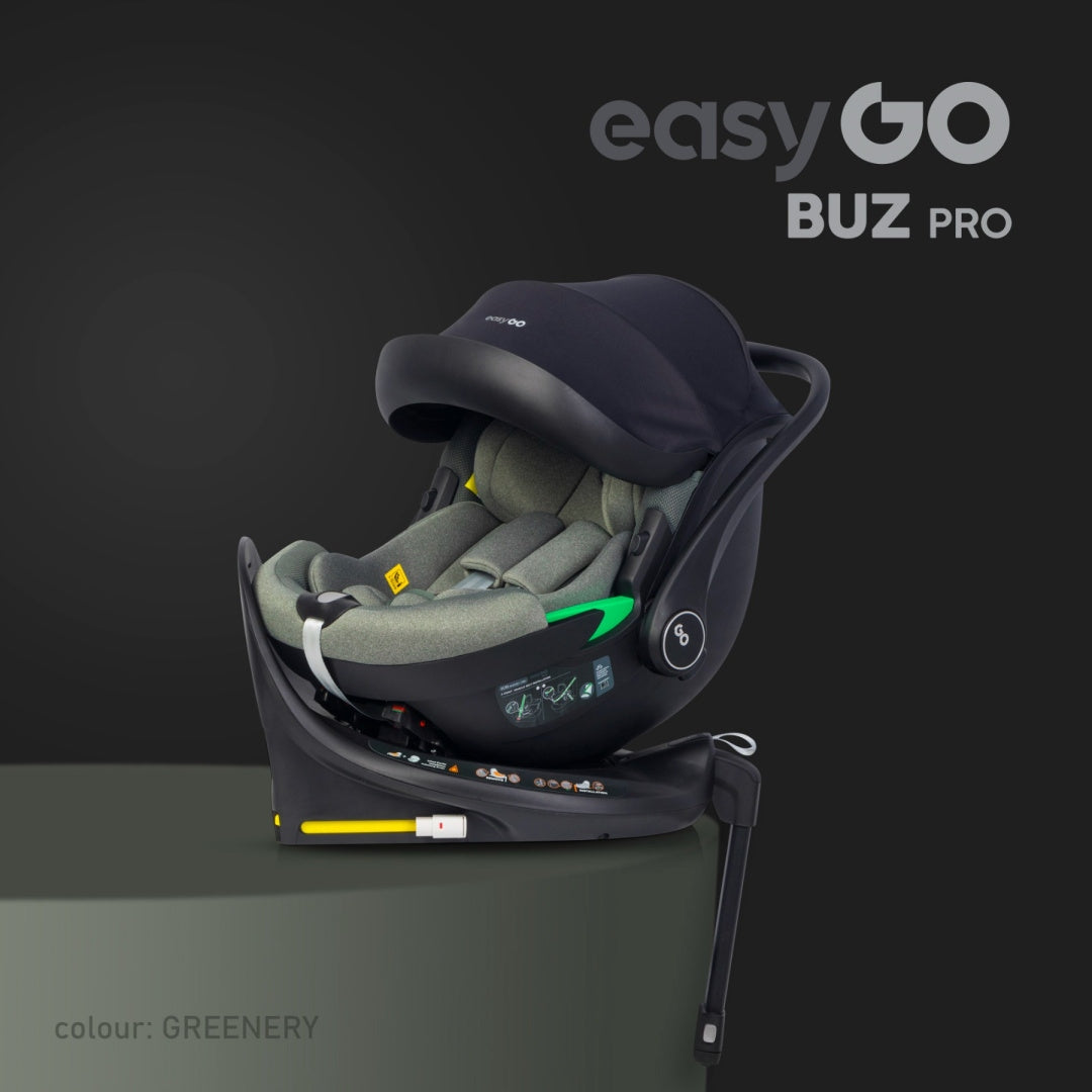 CAR SEAT ISOFIX SWIVEL BUZ PRO GREENER WITH BASE FROM 40 TO 87 CM EAN (GTIN) 5908214739554