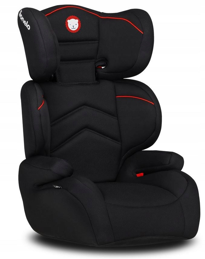 CAR SEAT LIONELO LARS 15-36 KG SPORT BLACK STAND HEADREST Packaging status original