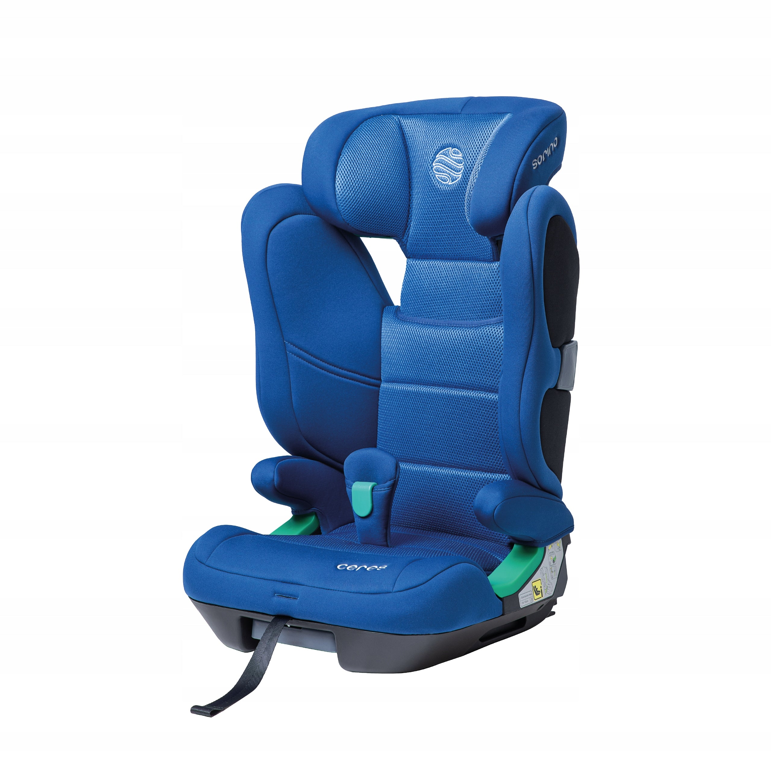 CAR SEAT SORINO CERES ISOFIX I-SIZE 15-36KG 100-150 CM BLUE