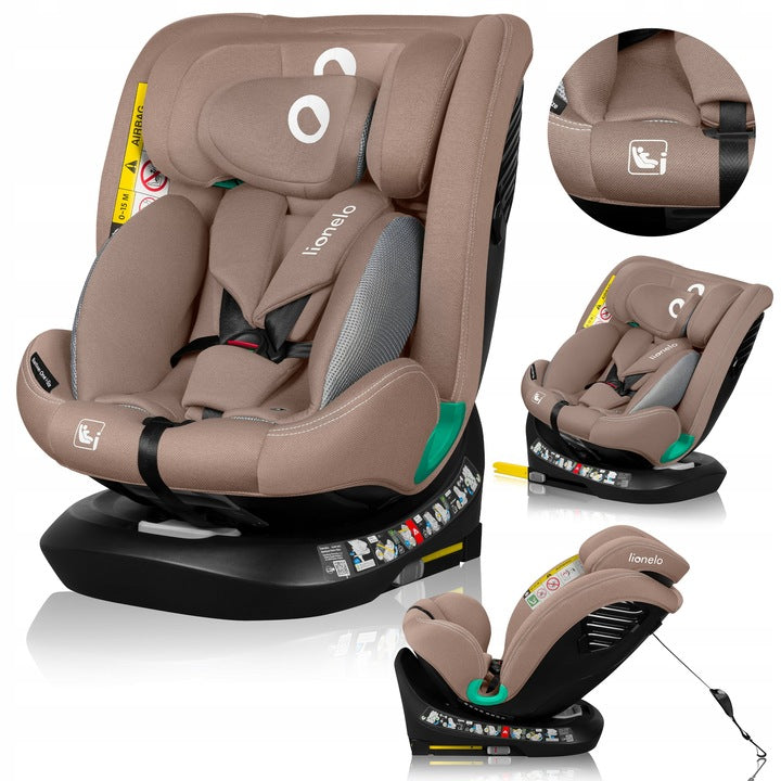 CAR SEAT SWIVEL FRONT REAR BASTIAAN ONE I-SIZE 40-150cm Lionelo