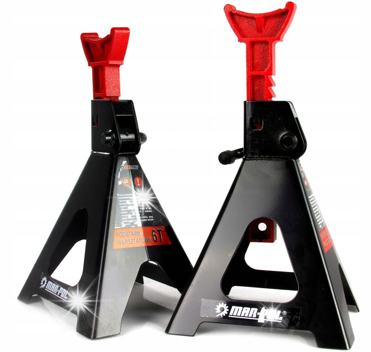 CAR STANDS WORKSHOP SUPPORTS 6T 2 PCS 408-600mm M80103