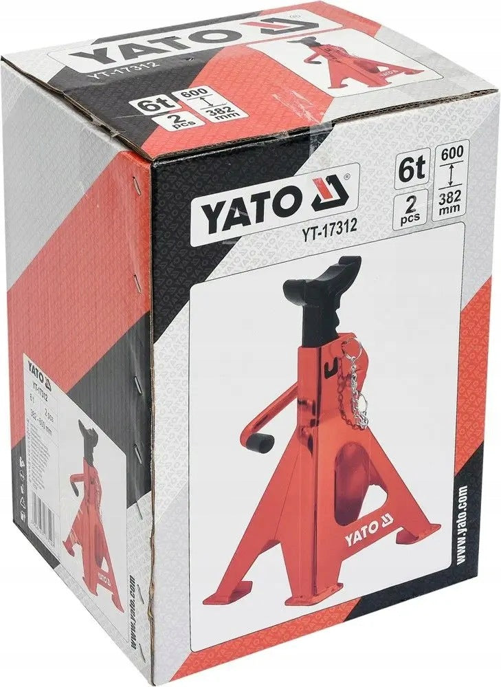 CAR SUPPORTS UP TO 6T 2 PCS. YT-17312 YATO Brand no brand