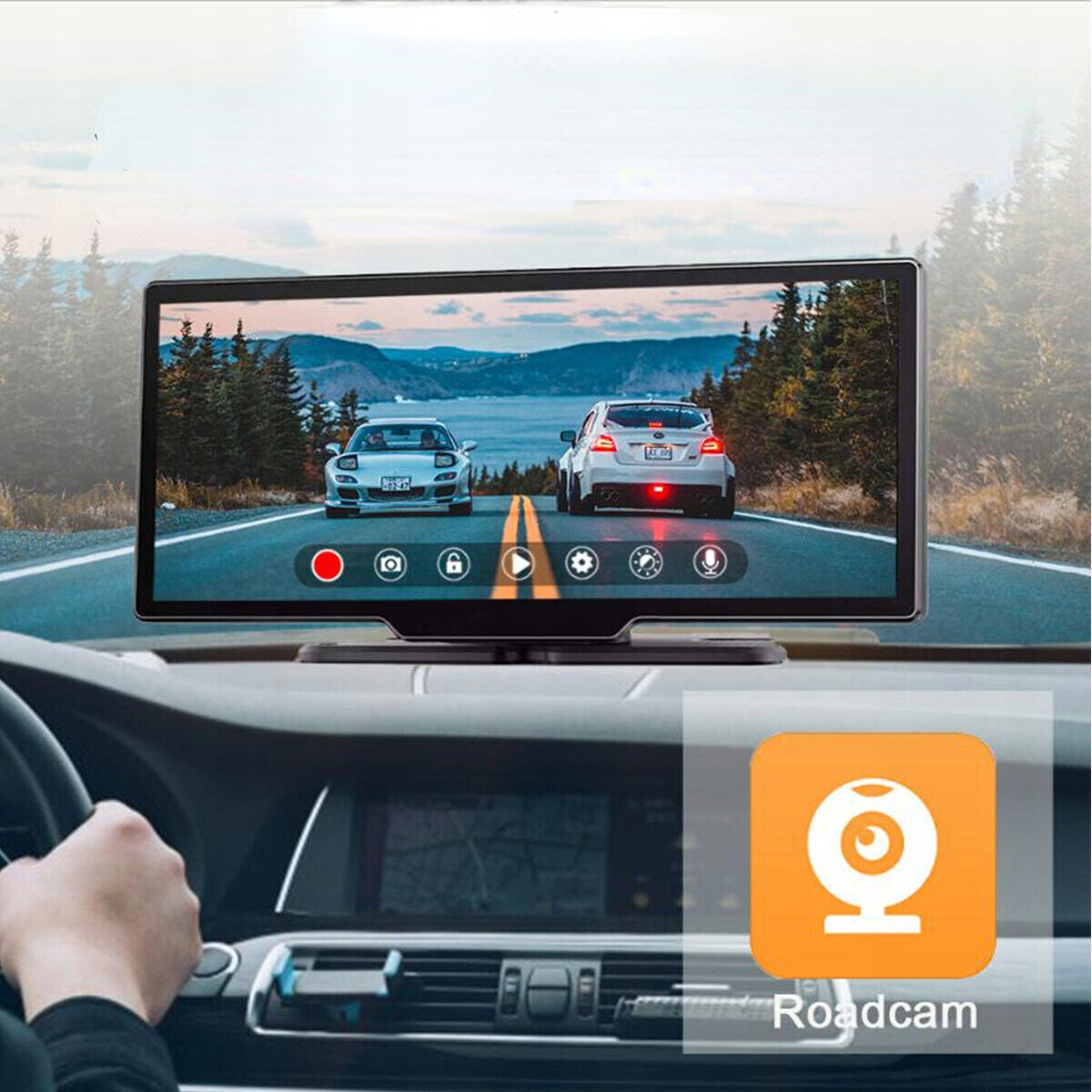 CAR TOUCH VIDEO RECORDER 2 CAMERAS EAN (GTIN) 6933168306056