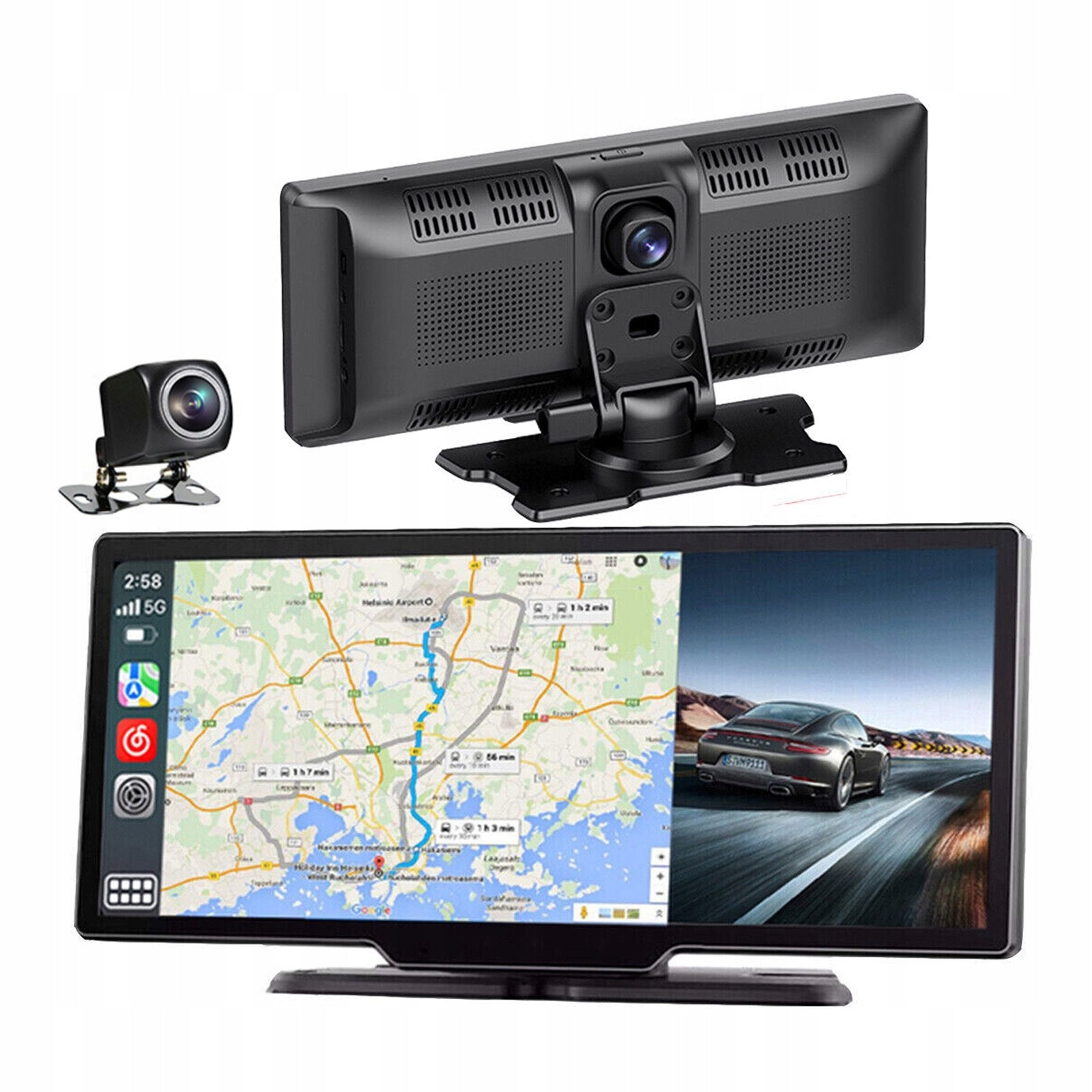 CAR TOUCH VIDEO RECORDER 2 CAMERAS
