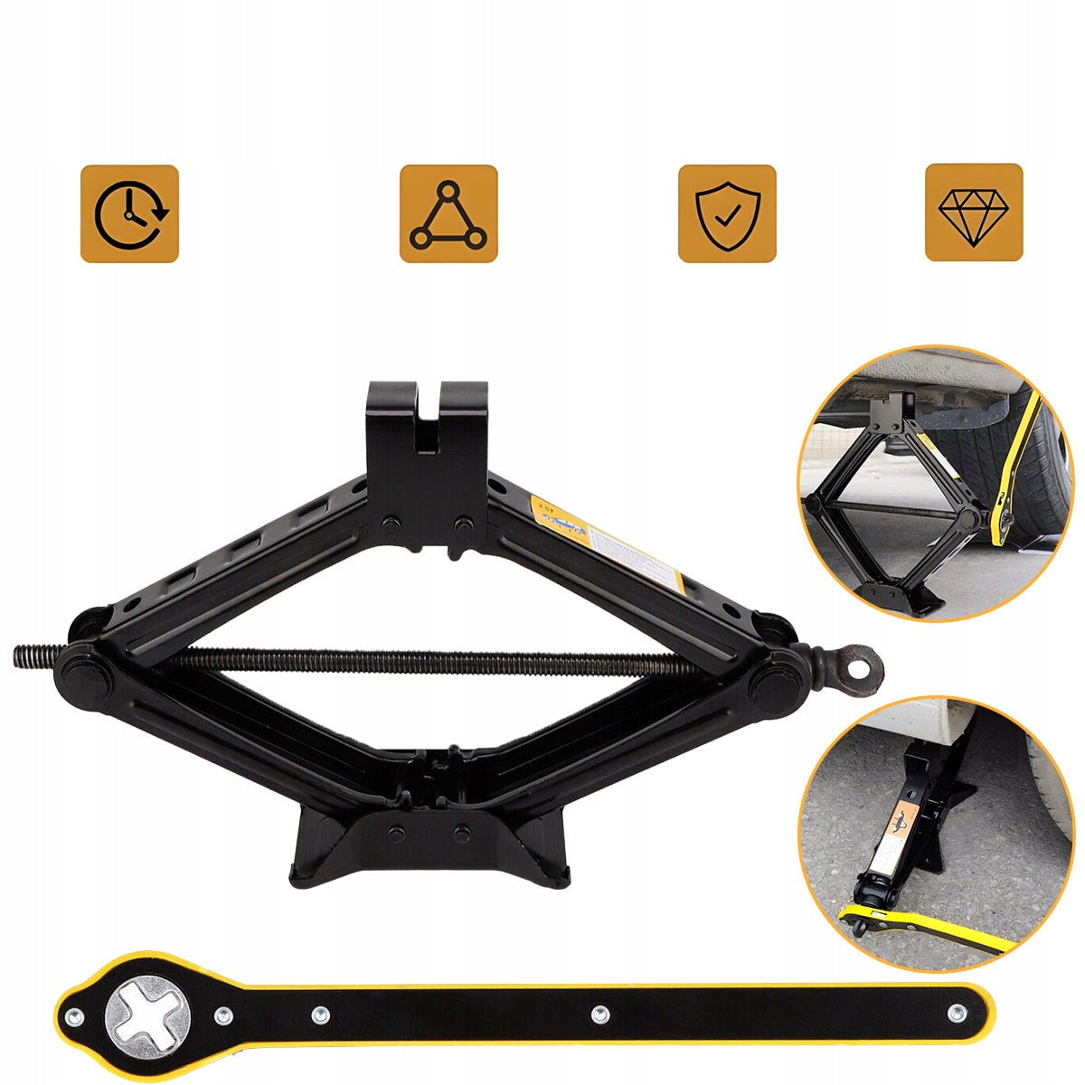 CAR TRAPEZOIDAL JACK STRONG TRAPEZOIDAL JACK 2.5 TONS 100-400MM Brand no brand