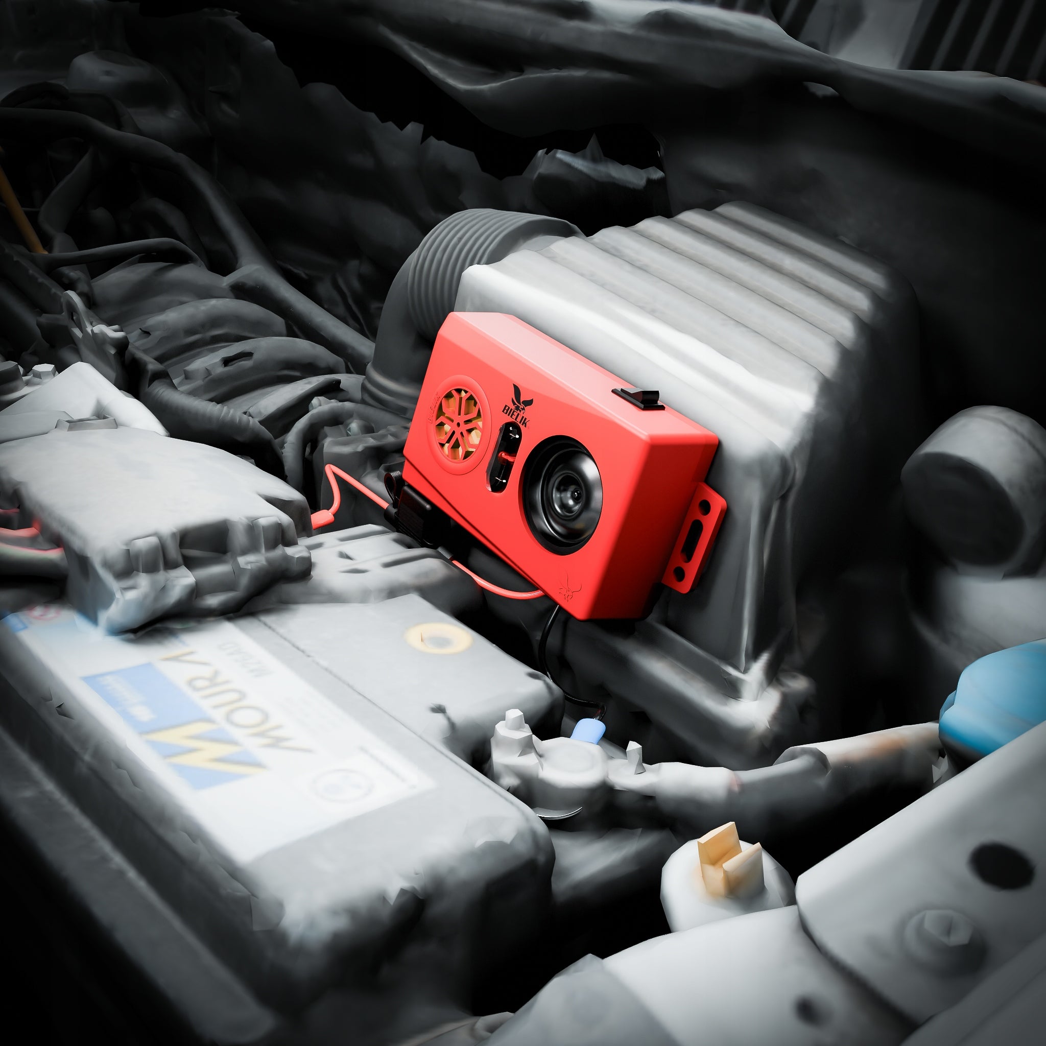 CAR ULTRASONIC RODENT MARTEN REPELLENT FOR CAR BIELIK Brand Bielik