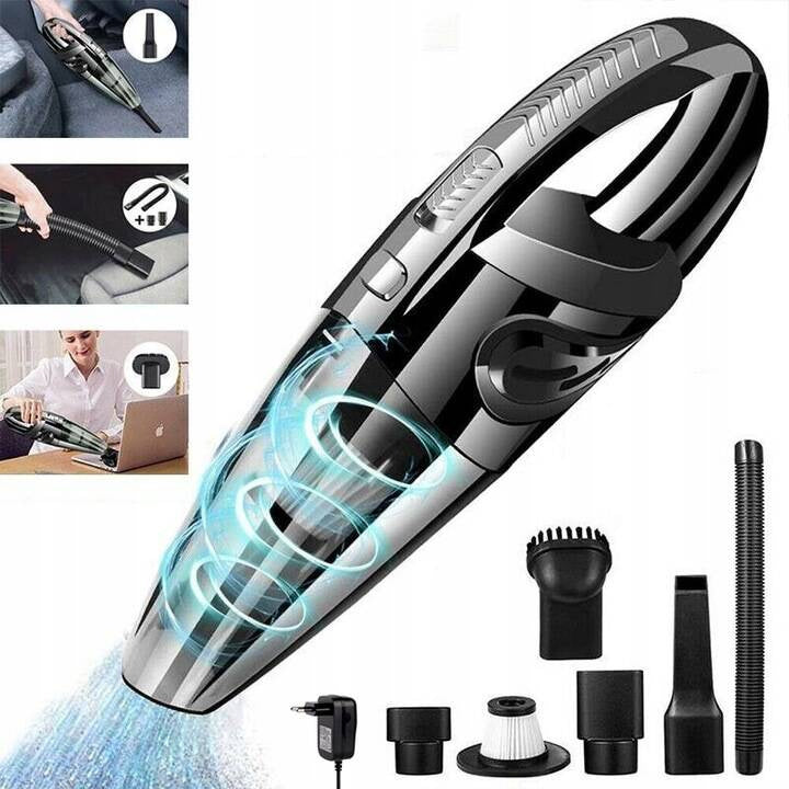 CAR VACUUM CLEANER CORDLESS HANDHELD CORDLESS + TIPS Dust container volume 0.3 l