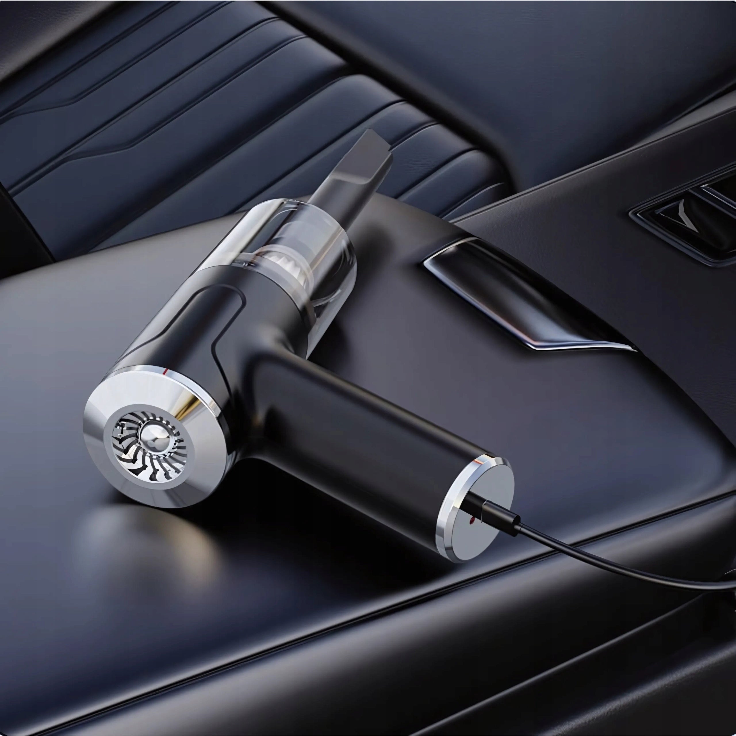 CAR VACUUM CLEANER Handheld Cordless 120W POWERFUL USB-C 2in1 Blower Model Odkurzacz samochodowy bezprzewodowy 3000pa