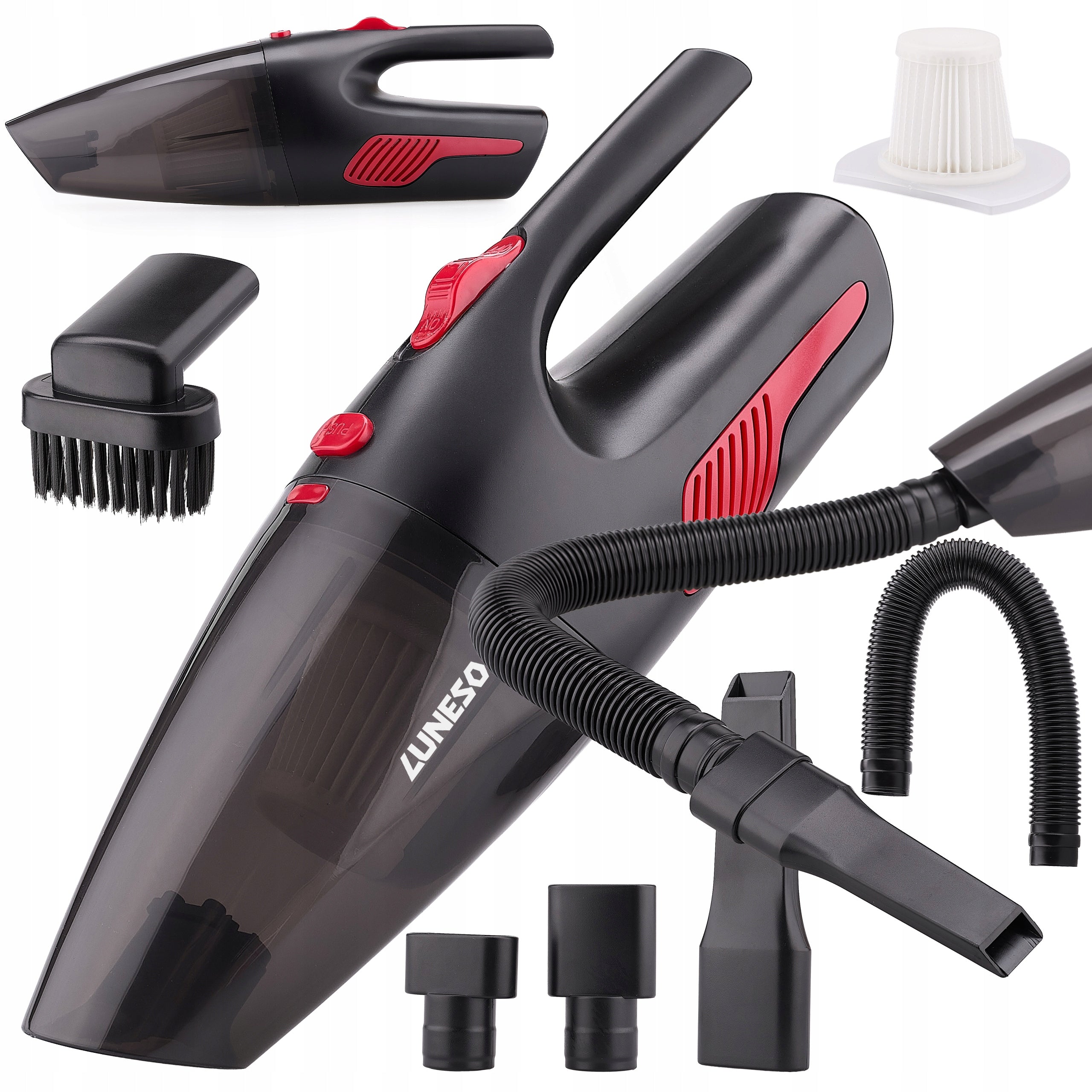 CAR VACUUM CLEANER Wireless Handheld VERY POWERFUL 120W hepa IMPROVED