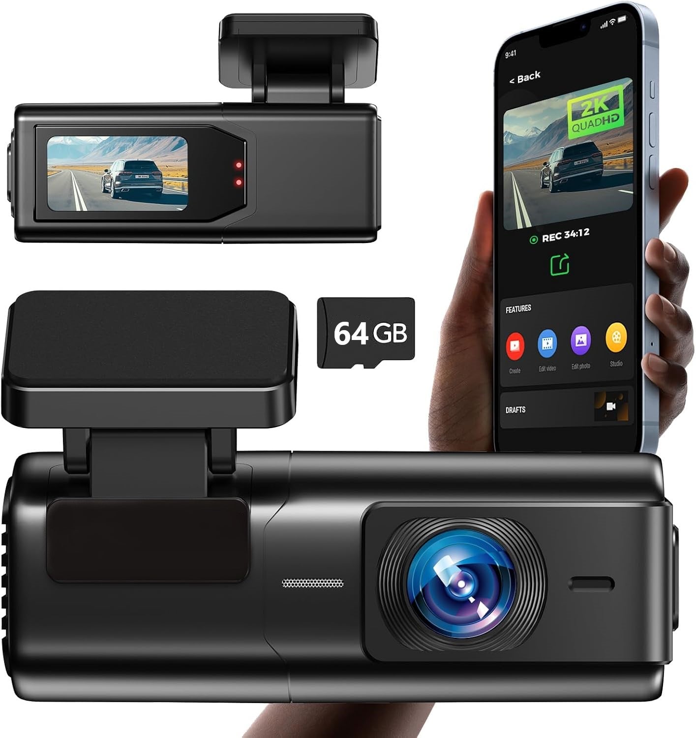 CAR VIDEO RECORDER CAR CAMERA REVERSING CAMERA