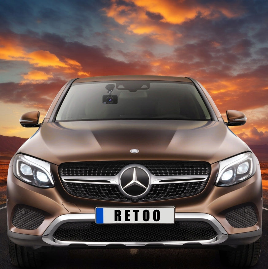 CAR VIDEO RECORDER + REVERSING CAMERA WITH 120° DASH CAM DISPLAY Brand no brand