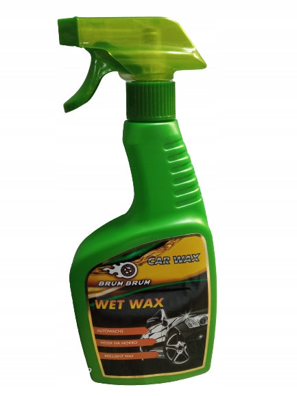 CAR WAX 500ml WET WAX - triple action