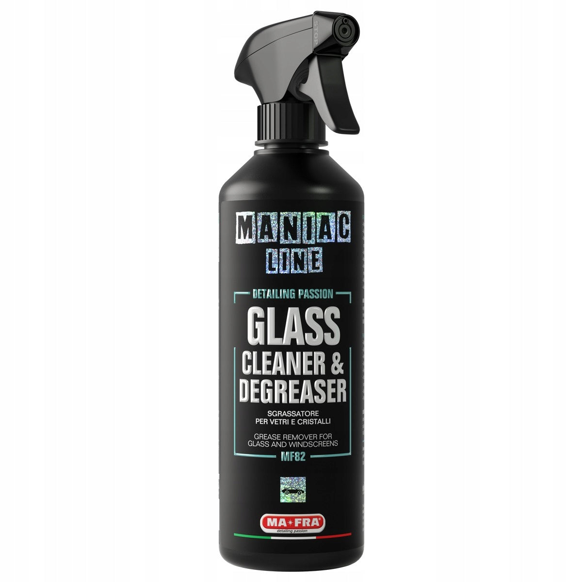 CAR WINDOW CLEANER 500ML DEGREASING WITHOUT STREAKS DETAILING MAFRA