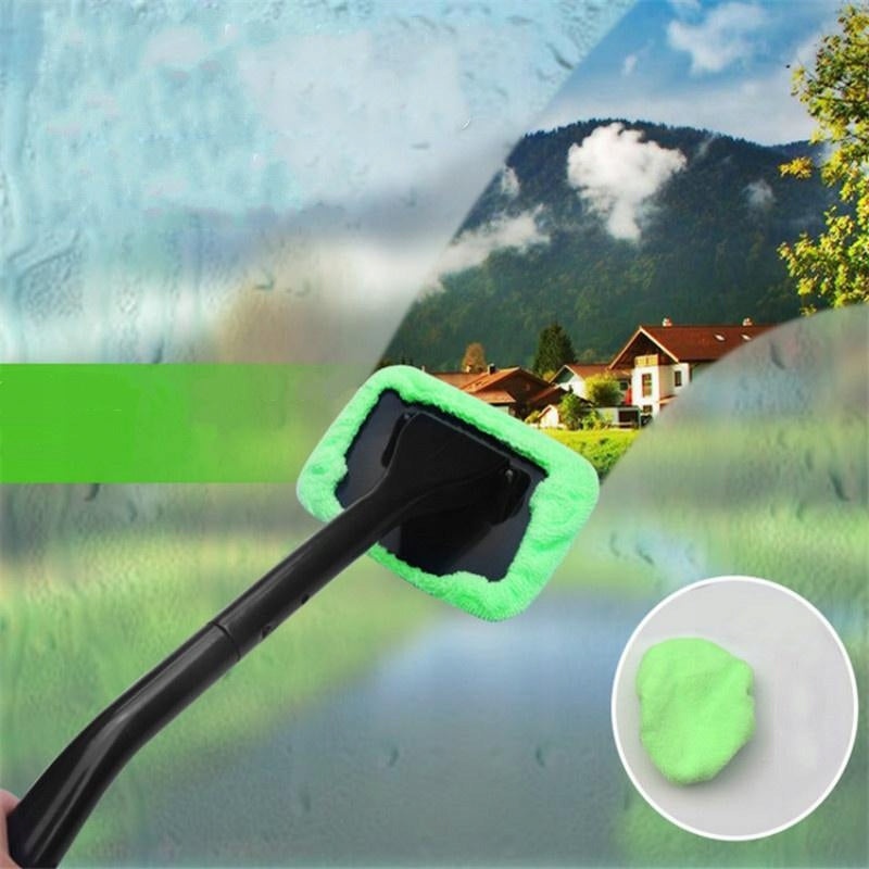 CAR WINDOW CLEANER STEAM REMOVAL MICROFIBER FRONT Packaging status original