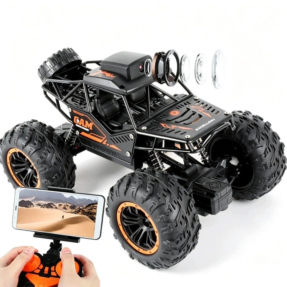 CAR WITH 4WD WiFi CAMERA REMOTE CONTROLLED 4X4 REMOTE CONTROL OFF-ROAD APP