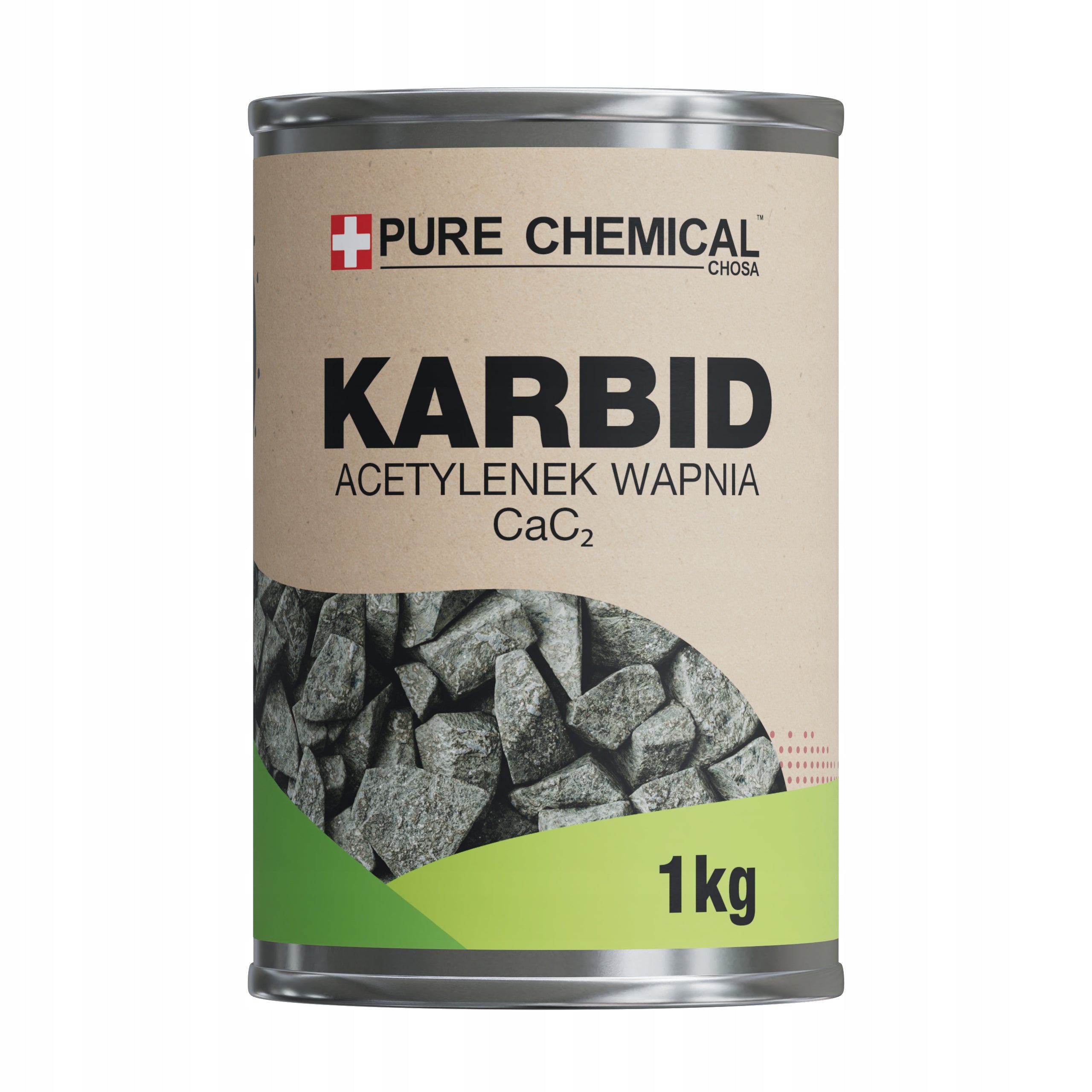 CARBIDE 1KG CALCIUM CARBIDE PURE NUGGETS + GLOVES Manufacturer code KARBID 1KG