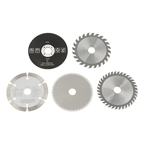 CARBIDE CIRCULAR SAW FOR WOOD SET OF 5 PIECES DIAMETER 85MM wooden Brand no brand