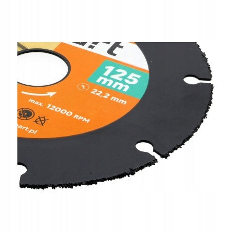 CARBIDE EMBANKMENT DISC. FOR CUTTING WOOD WITH NAILS 125MM WAART Brand no brand