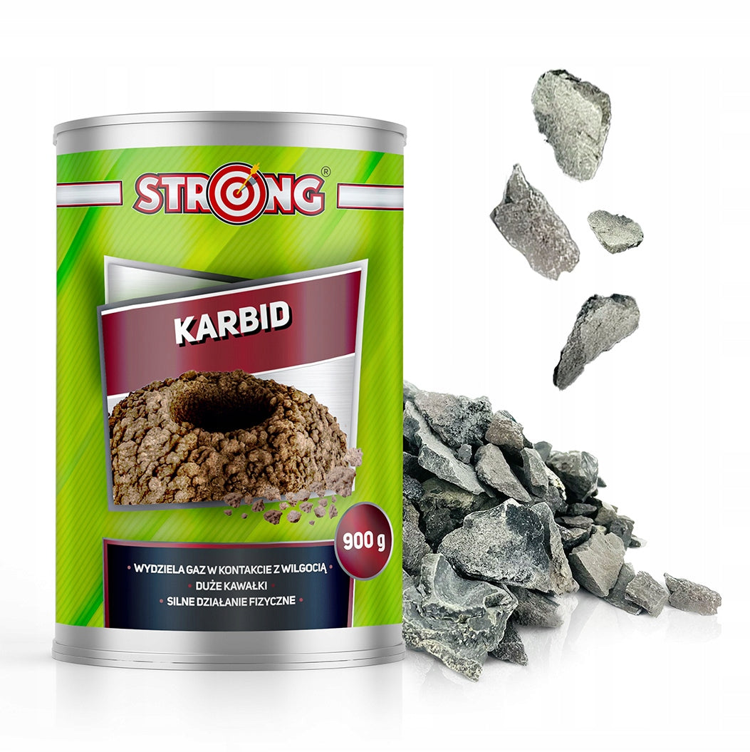 CARBIDE LAWN PROTECTION PREVENTS MOLEHILLS STRONG 900G Packaging status original