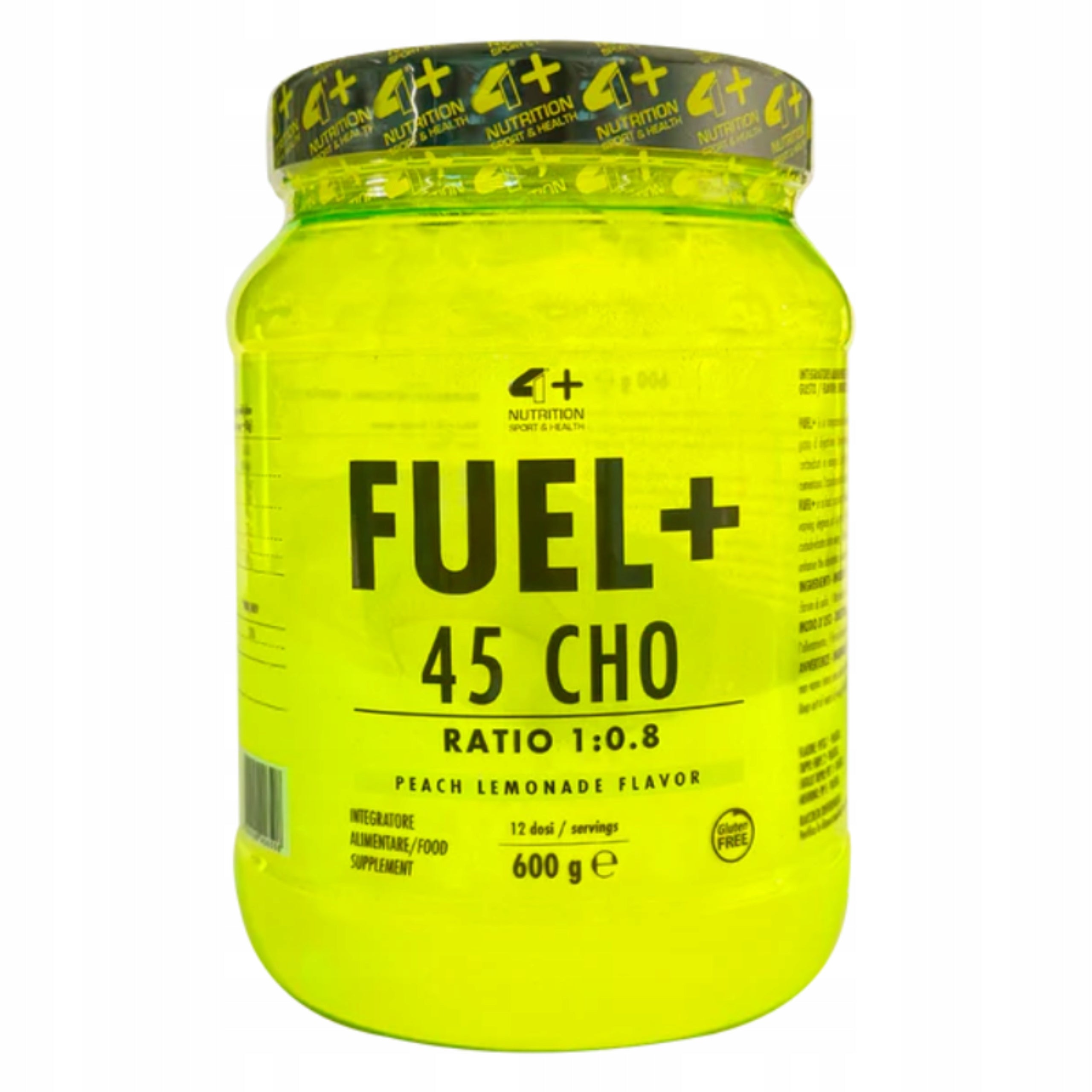 CARBOHYDRATE ISOTONIC FUEL+ 45 CHO 600g ELECTROLYTE ENERGY 4+ NUTRITION