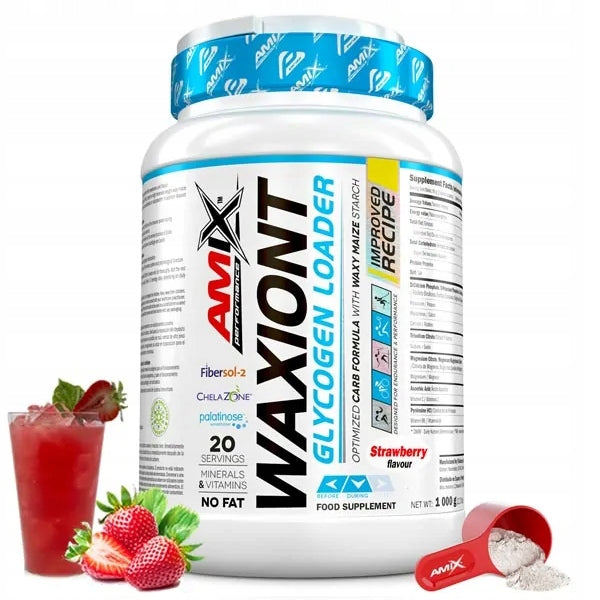 CARBOHYDRATES Glycogen - better energy endurance Amix WaxyMaize 1kg