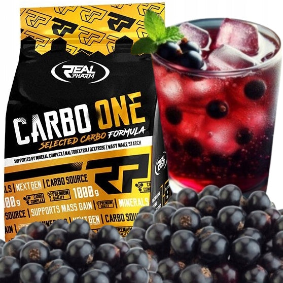 CARBOHYDRATES energy strength Real Pharm Carbo One 1kg CURRANT