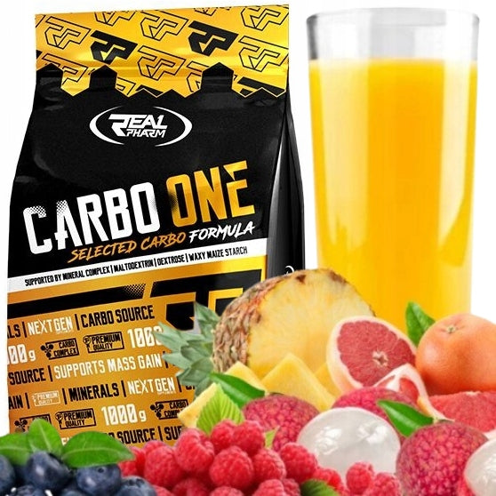 CARBOHYDRATES energy strength Real Pharm Carbo One 1kg EXOTIC