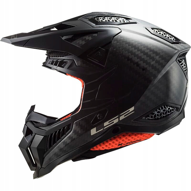 CARBON HELMET CROSS ENDURO LS2 MX703 C X-FORCE CARBON BLACK GLOSS M Manufacturer LS2
