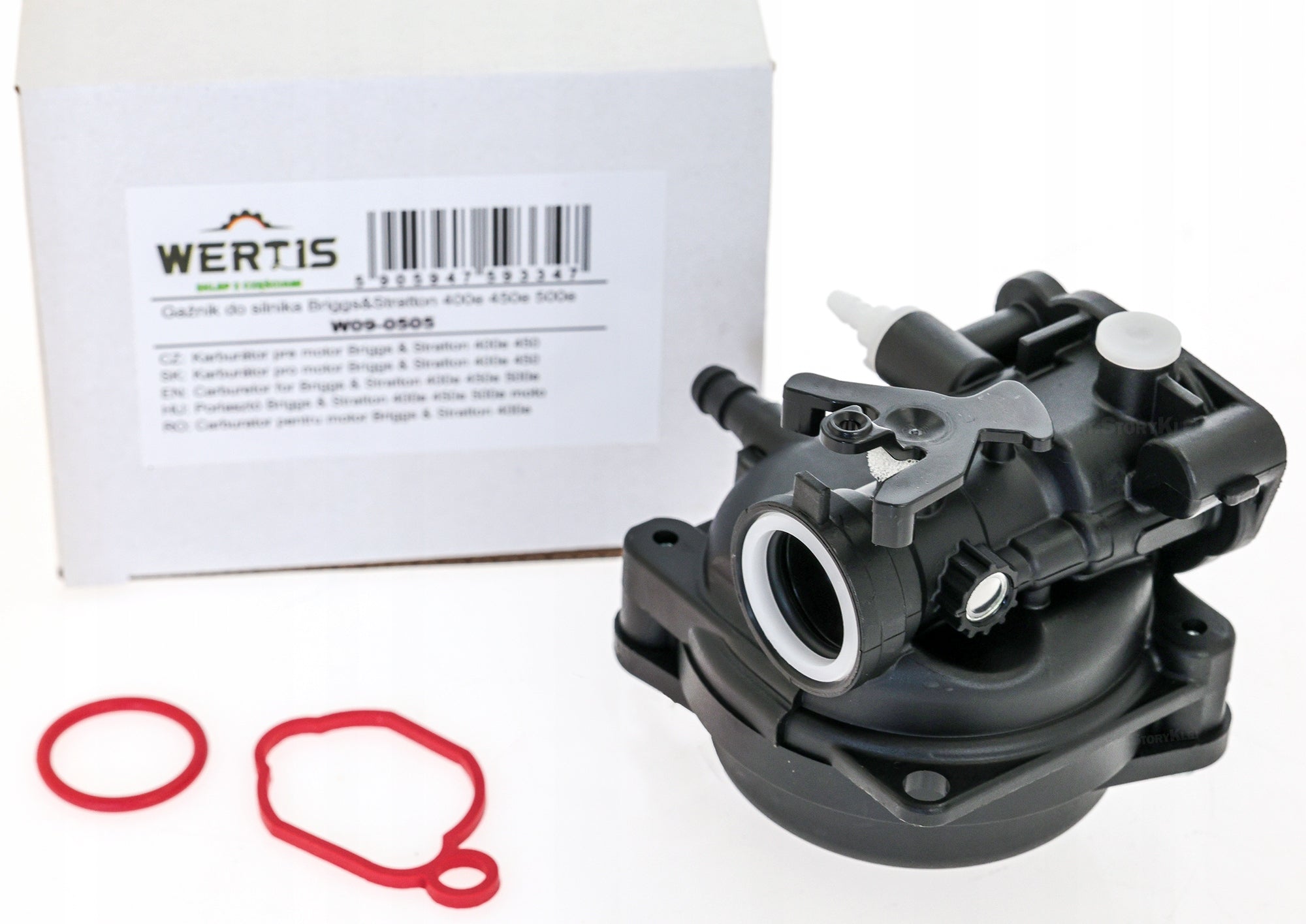 CARBURETOR FOR MOWER BRIGGS STRATTON 450E 500E 550E 575E 600E 799583 593261 Brand Wertis