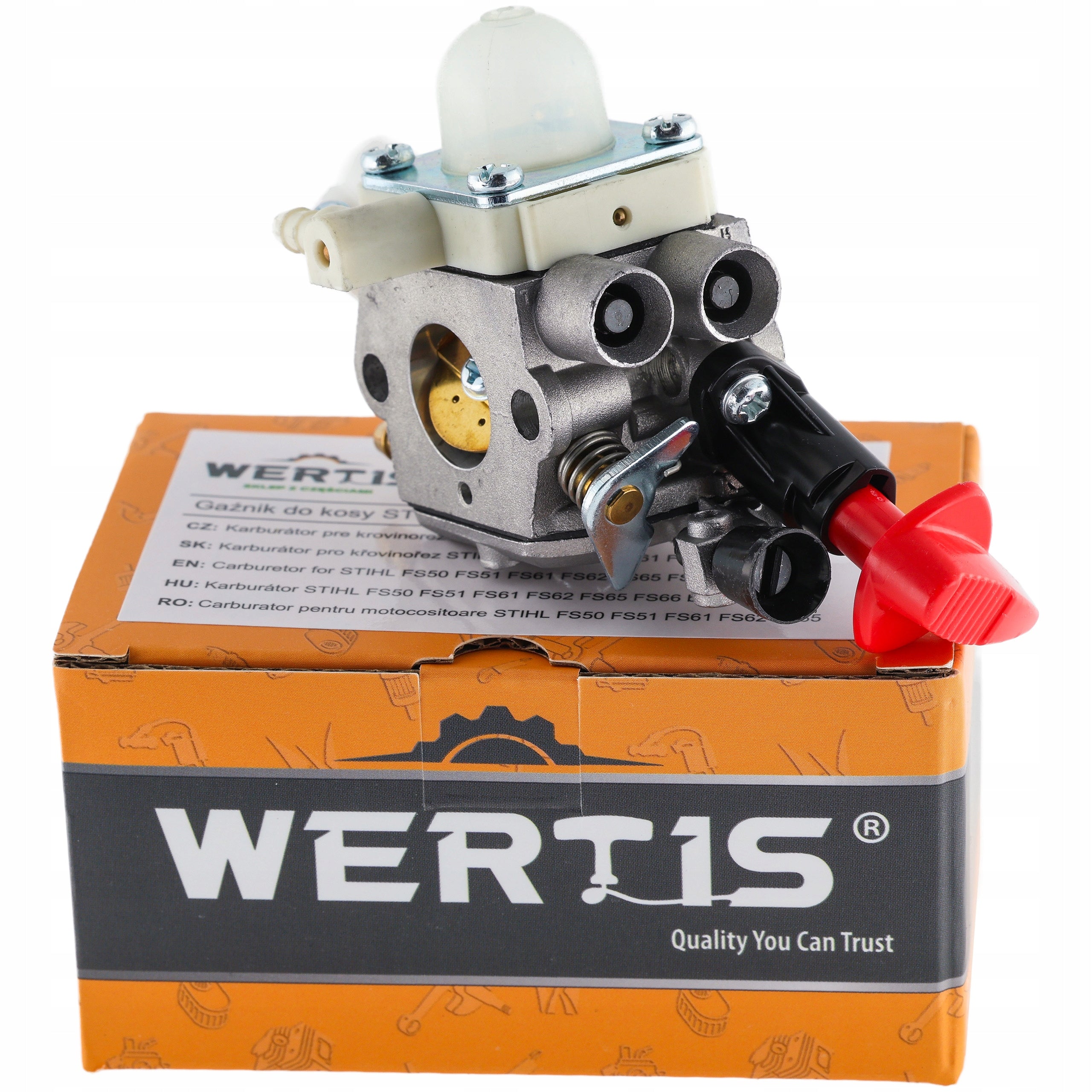 CARBURETOR FOR SCYTHE STIHL FS40 FS50 FS56 FS70 41441200608 TYPE ZAMA C1M REPLACEMENT Brand Wertis
