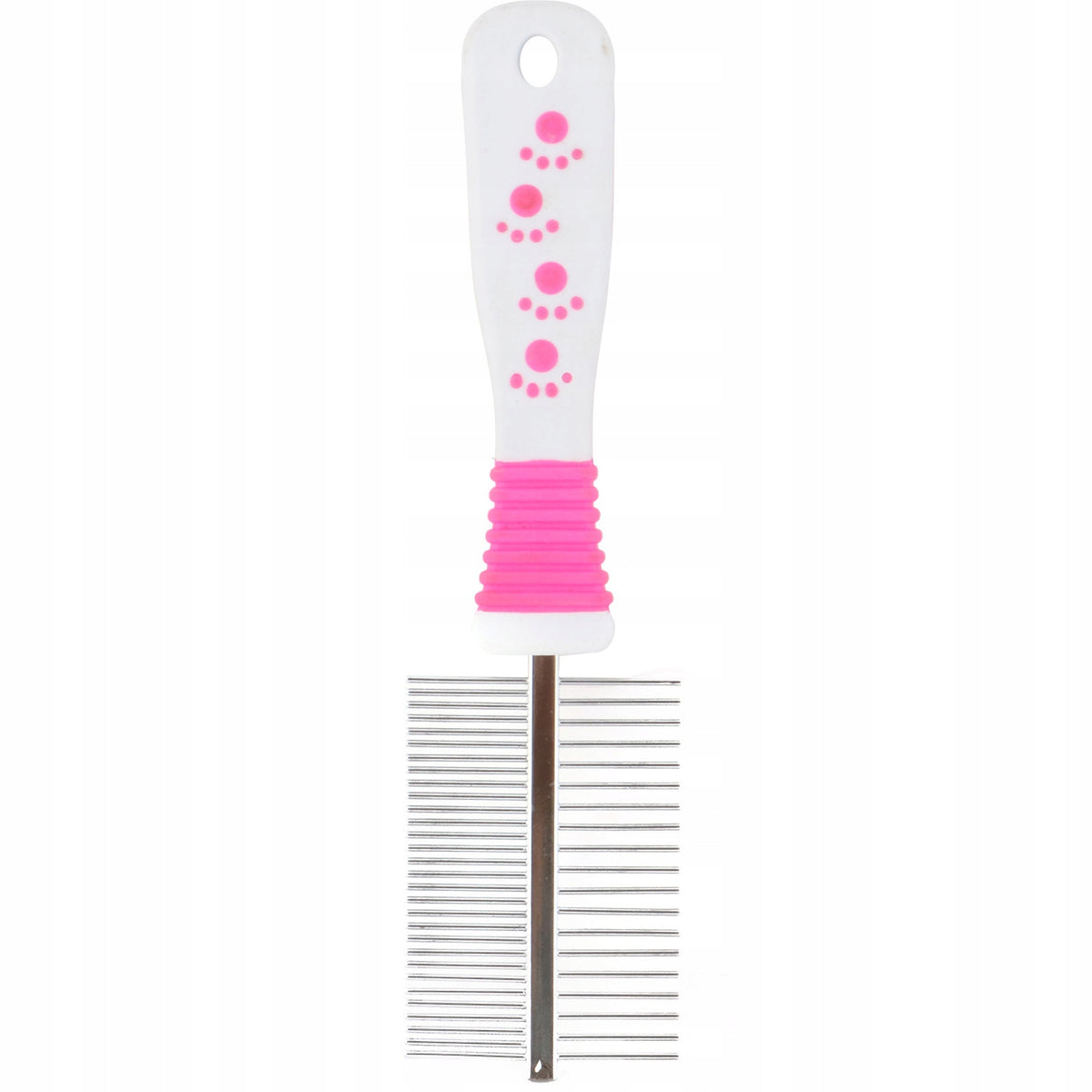 CARD COMB FOR CAT DOG HAIR PINK