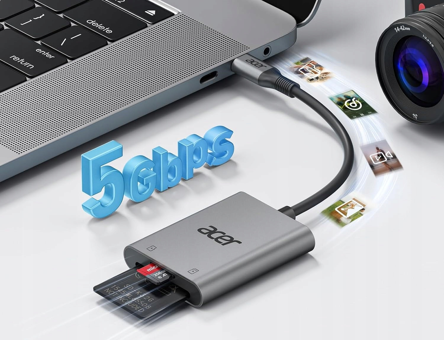 CARD READER SD ACER ODK4G0 MICRO SD USB-C Packaging status original