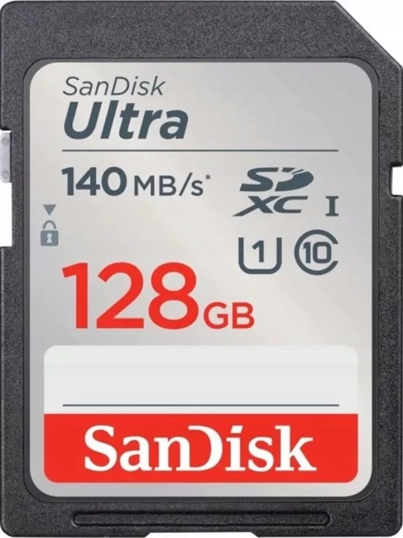 CARD SANDISK ULTRA SDXC 128GB UHS-I U1 140 MB/S