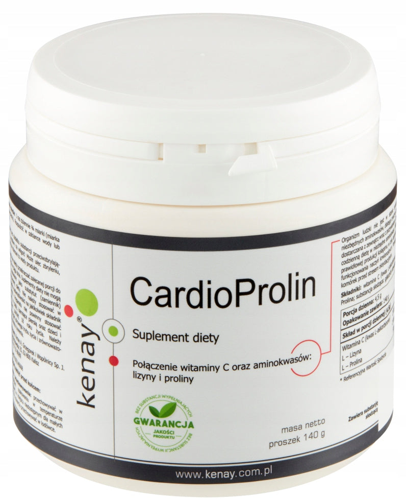 CARDIOPROLIN L-Lysine L-PROLINE Kenay REGENERATION Packaging status original
