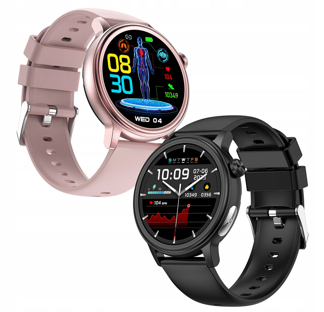 CARDIOWATCH FOR SENIOR WOMAN BLOOD SUGAR MEASUREMENT EKG CHOLESTEROL PRESSURE Packaging status original