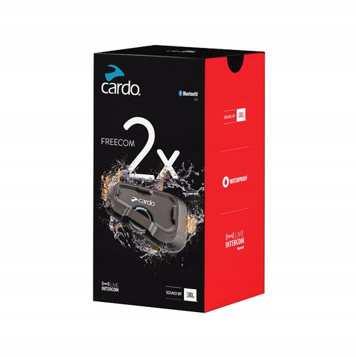 CARDO Freecom 2x Single SCALA Motorcycle Intercom