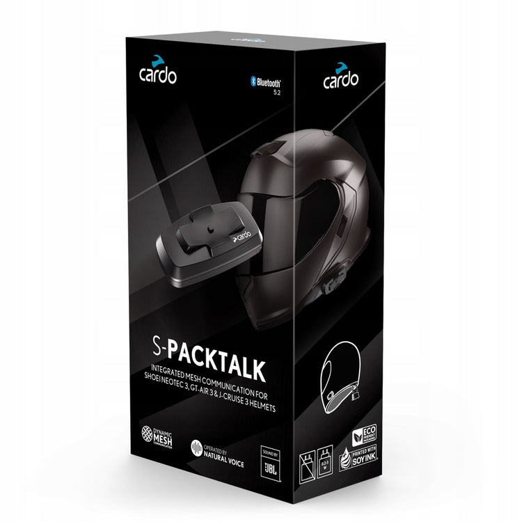 CARDO Packtalk-S SHOEI Single for Neotec 3, Gt-Air 3