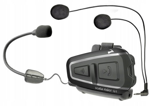 CARDO SCALA RIDER Q1 TEAMSET Intercom Motorcycle Manufacturer Cardo