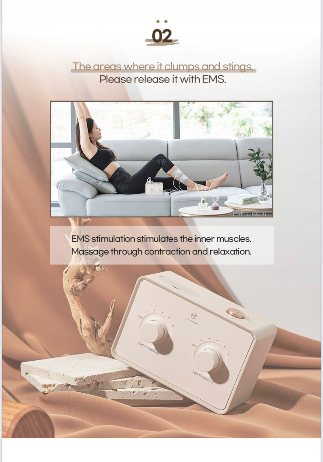 CAREME Dual Massage EAN (GTIN) 3830061960091